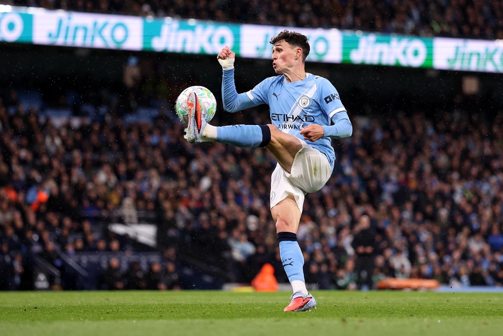Foden set up two goals and was unlucky not to grab a hat-trick of assists (Getty)