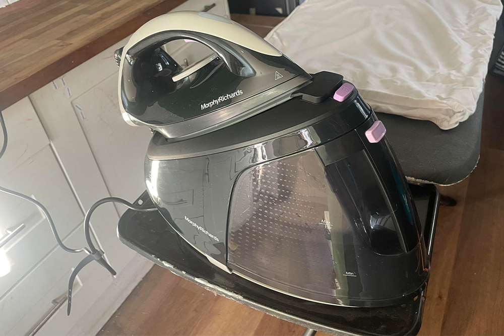 This iron strikes a good balance between performance and efficiency (Zoe Griffin/The Independent)
