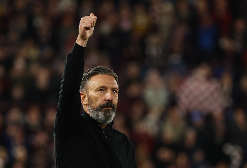 Derek McInnes: ‘Even though we've been top of the league since September or so, we’re still going to be the underdog’ (Reuters)