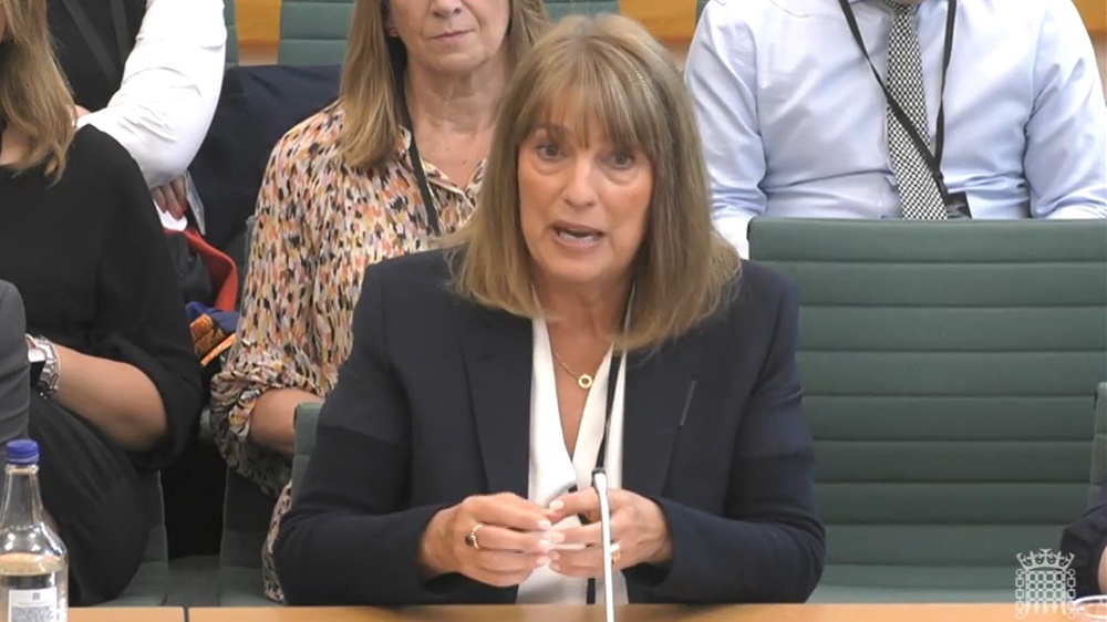 Dame Carolyn McCall is happy with ITV’s strategic direction (House of Commons/PA) (PA Media)