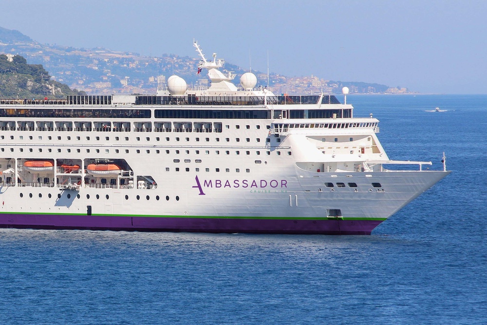The MS Ambition docked at Dundee following reports a man had gone overboard (file photo) (Alamy/PA)
