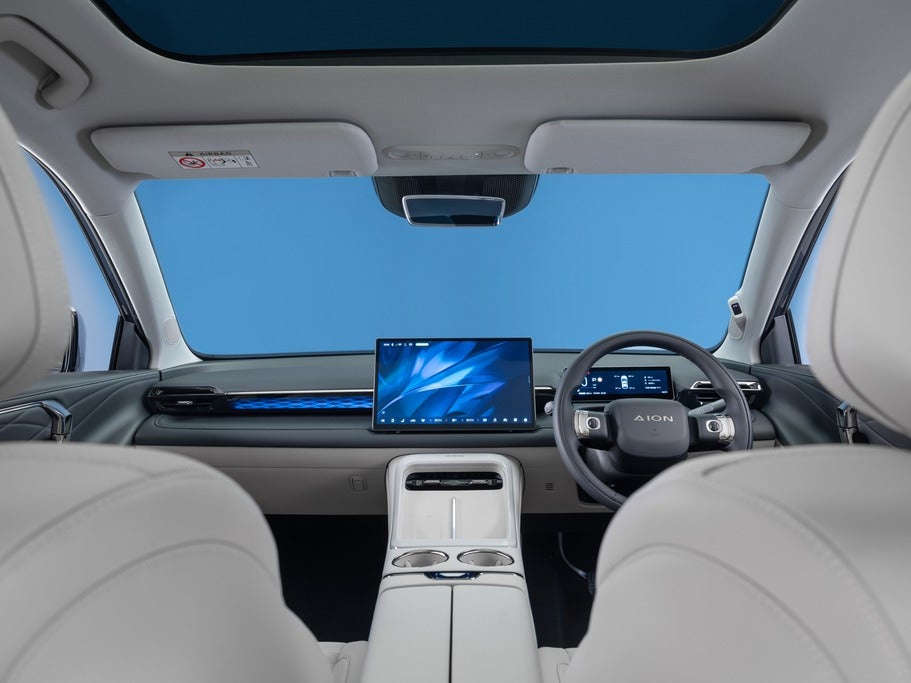 The Aion V's interior is seriously impressive, from a quality and style point of view (Aion)