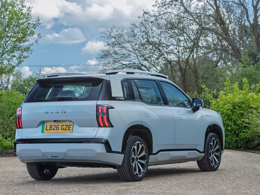 The Aion V is the first of a range of three or four Aion models heading to the UK in the next year or so (Aion)