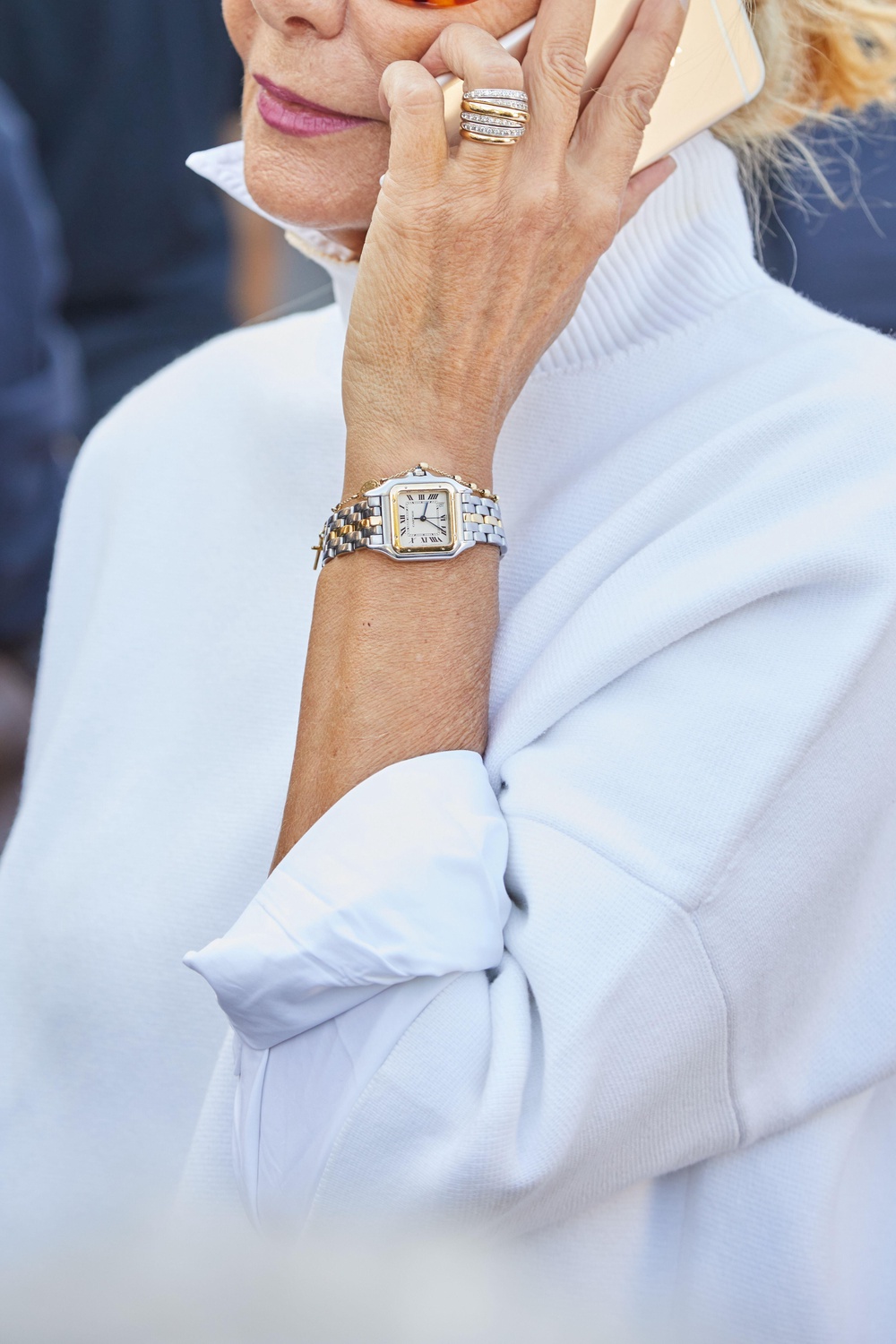 A classic watch and ring stack are a couple as basics you should have in your collection, according to Sheridan-Taylor (Alamy/PA)