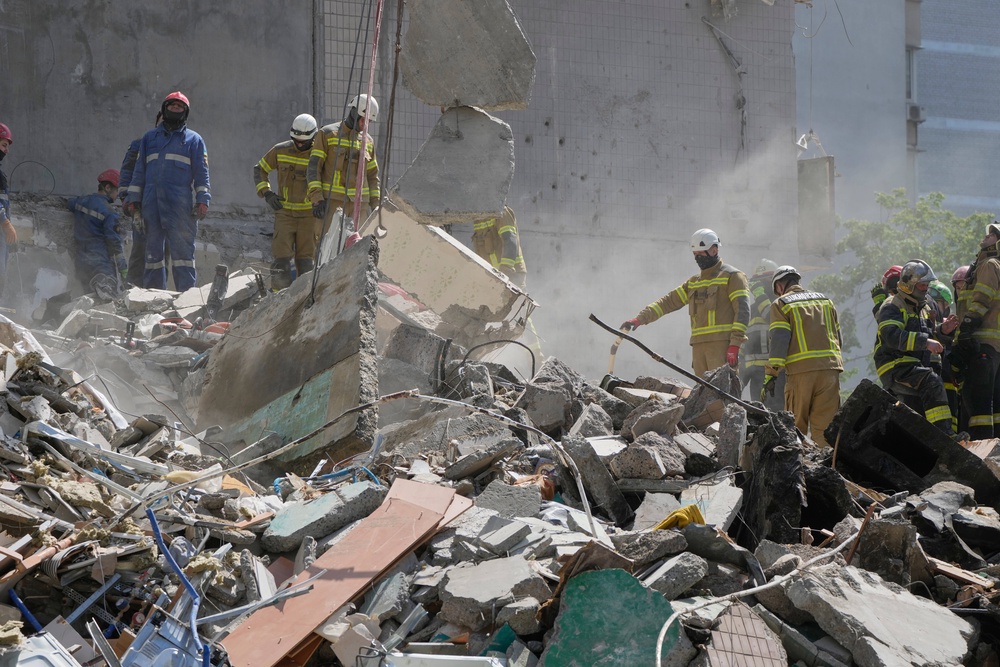 At least five people were killed, Zelensky said (AP)
