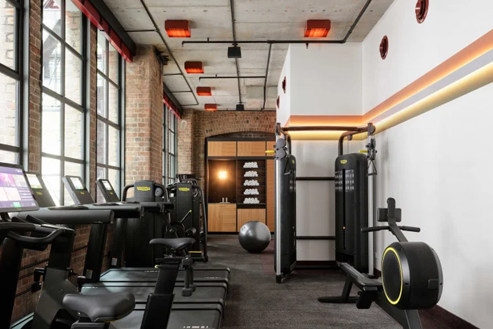 The gym is small but well-equipped (Ace Hotel)