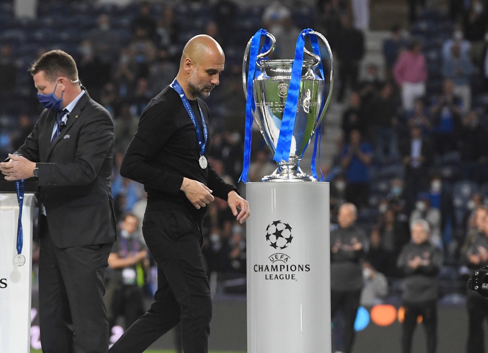 Manchester City were beaten by Chelsea in the 2021 Champions League final (Getty)