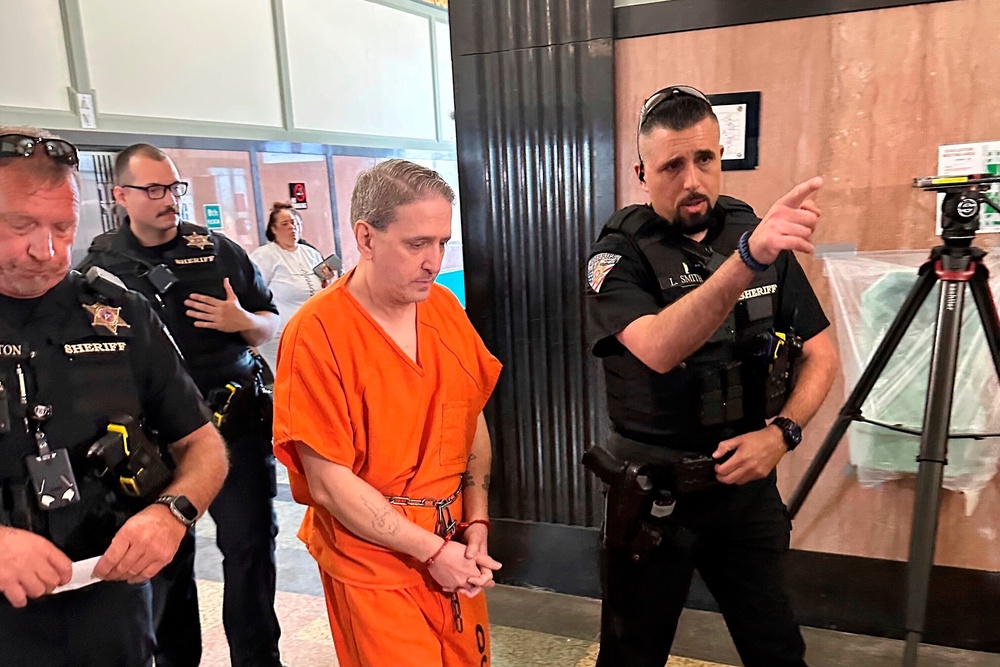 Glossip is prohibited from leaving Oklahoma or contacting witnesses connected to the case (AP Photo/Sean Murphy)
