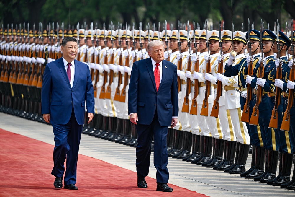 During their meetings, Trump and Xi discussed the Iran war, Taiwan and economic cooperation (Getty)
