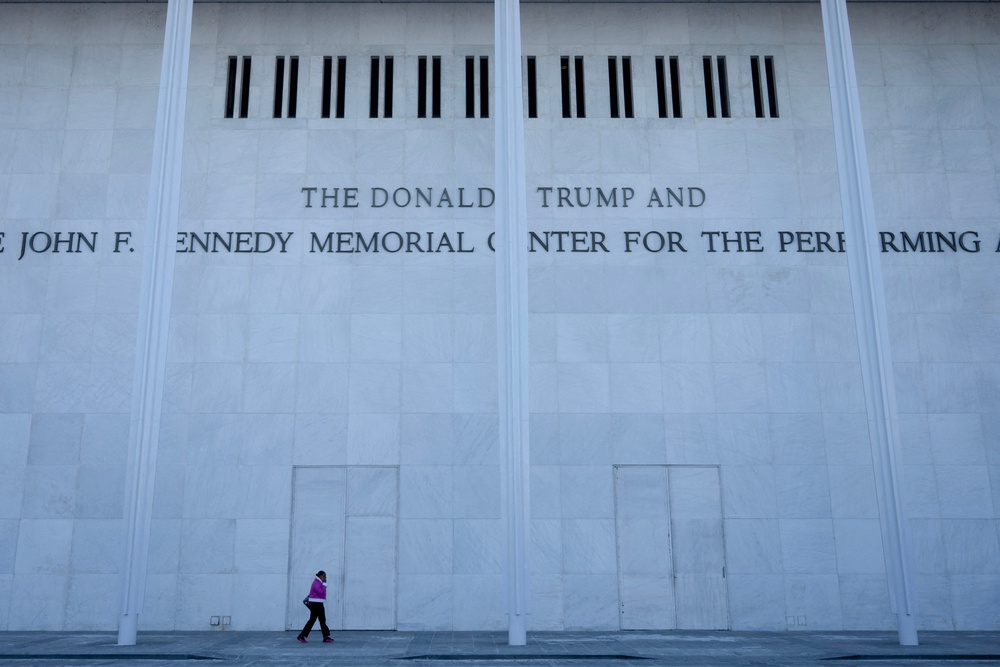 President Trump has raced to remodel and rename monuments across Washington since taking office, triggering multiple lawsuits (AFP/Getty)