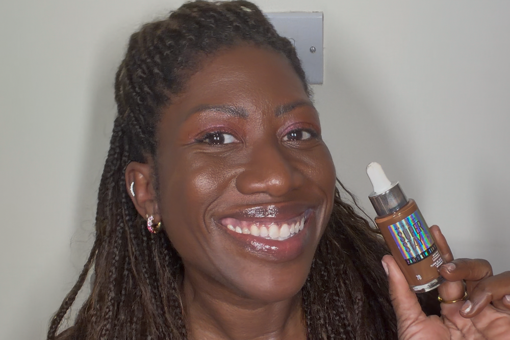 This skin tint is glowy and easy to blend (Ateh Jewel/The Independent)