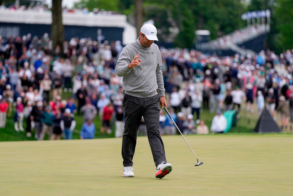 Scheffler is chasing a fifth major win (Matt Slocum/AP) (AP)