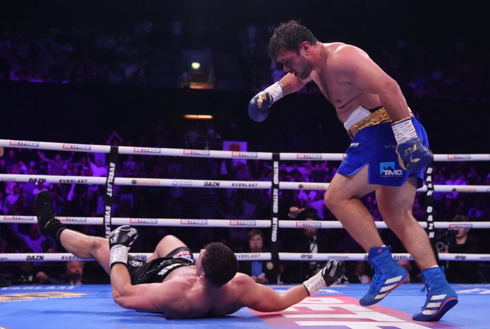 Dave Allen, right, beat Johnny Fisher last year (Bradley Collyer/PA)