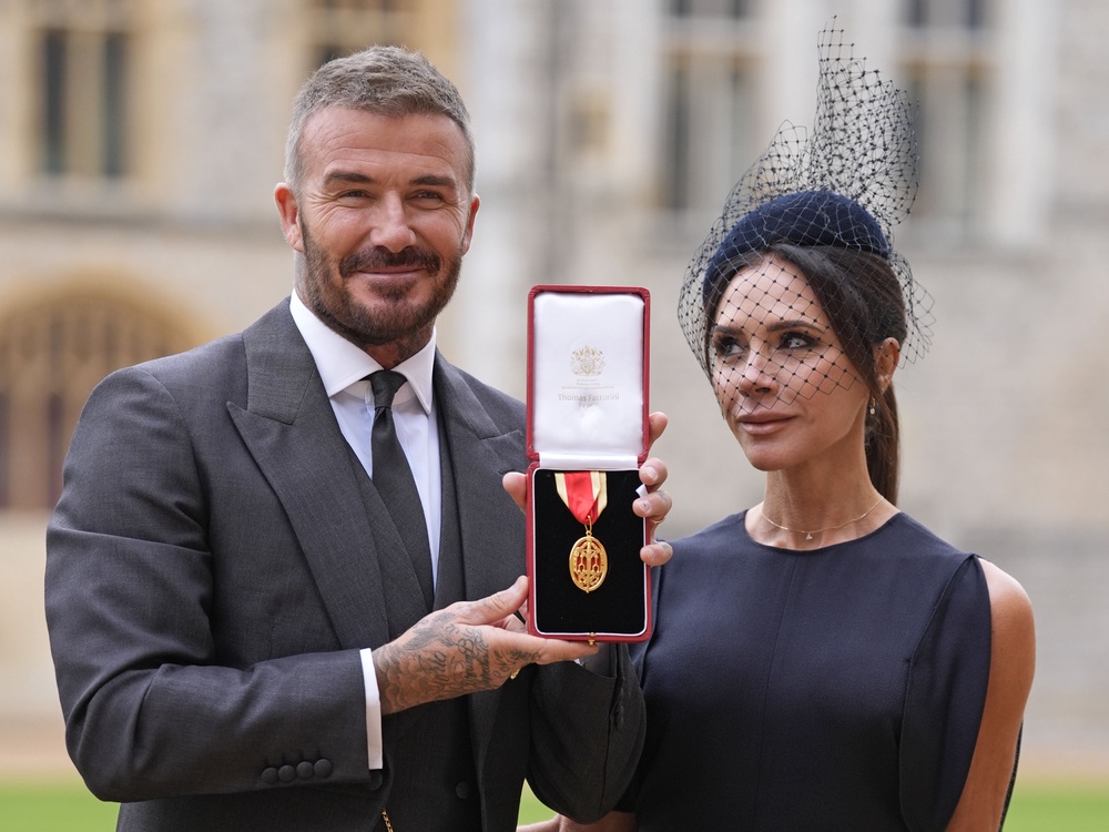 David and  Victoria Beckham now have a combined fortune of £1.185bn, according to the Sunday Times Rich List (PA Wire)