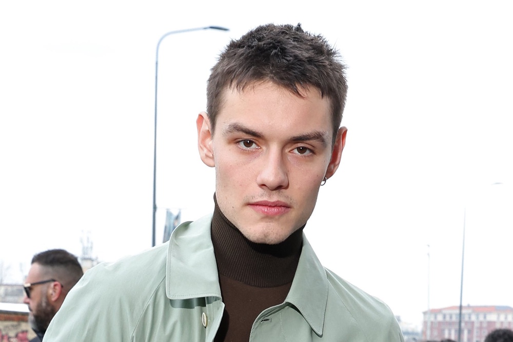 Louis Partridge in January 2026 (Getty)