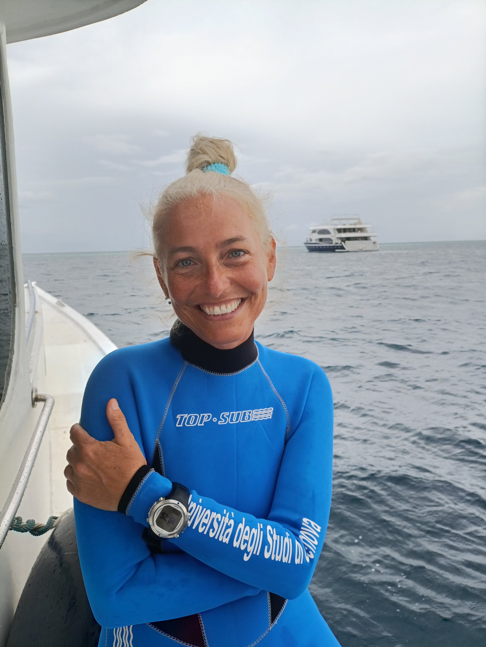Marine biology professor Monica Montefalcone died along with her daughter Giorgia Sommacal (University of Genoa)