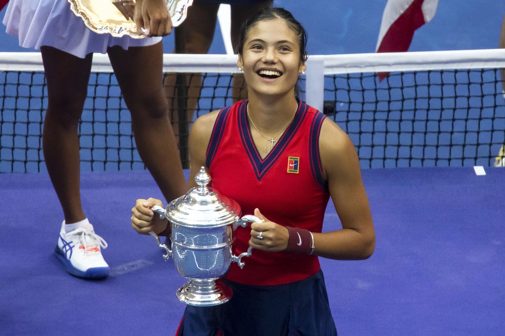 Emma Raducanu won the 2021 US Open with Andrew Richardson as her coach (PA Media)