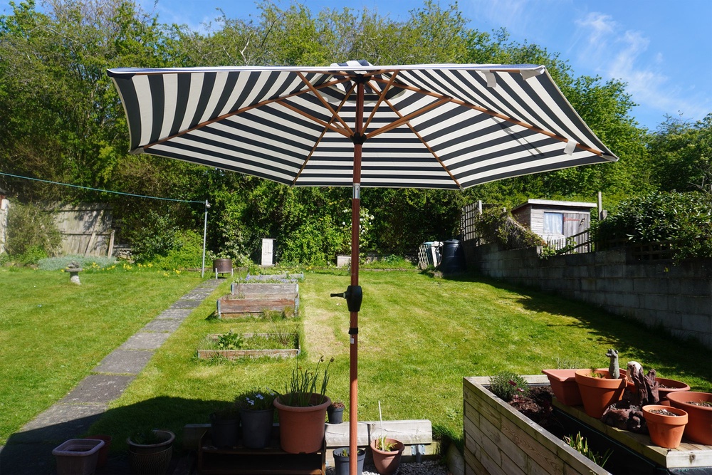 Image from: 9 best garden parasols for shade, style and sun protection