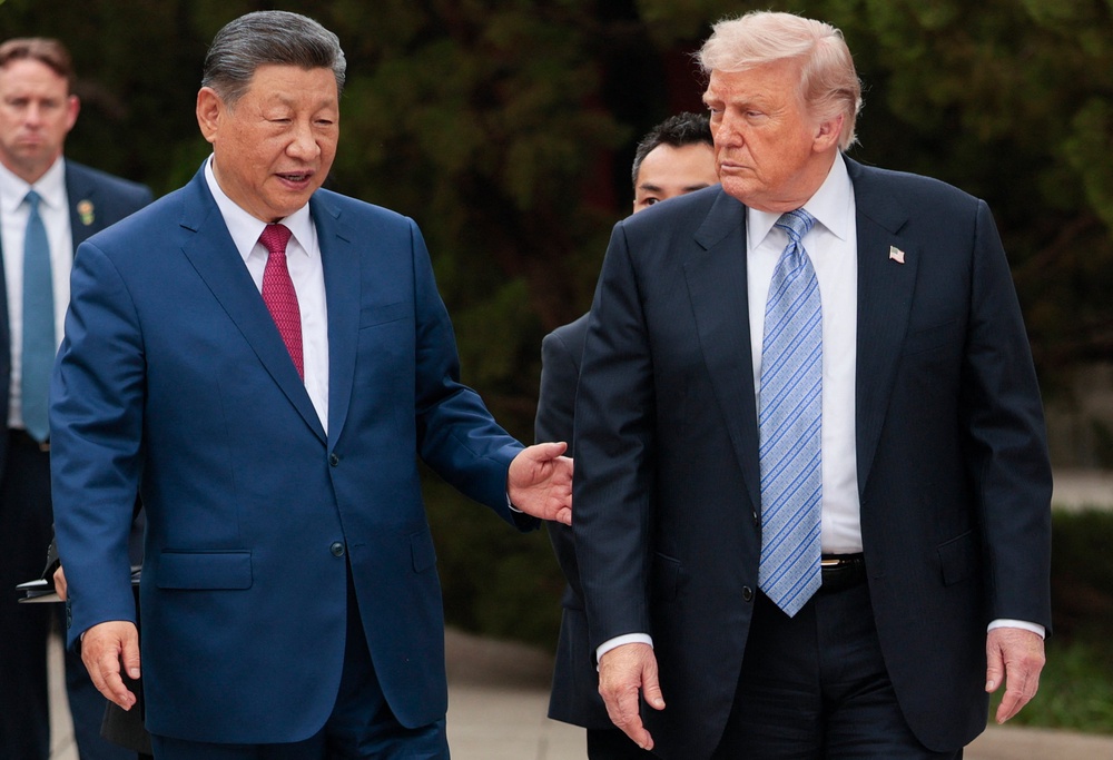 Image from: Trump-China latest: President touts ‘great reviews’ on speech spreading baseless election fraud claims