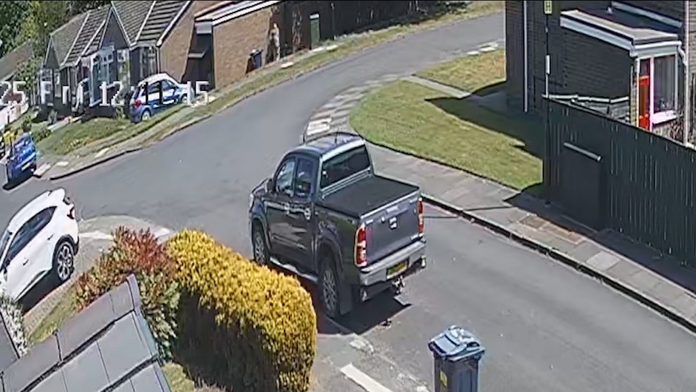Billy Stokoe is seen on CCTV hiding his bike following the fatal crash (Northumbria Police/PA Wire)