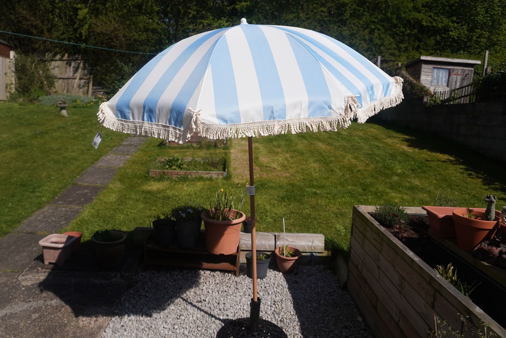 Image from: 9 best garden parasols for shade, style and sun protection