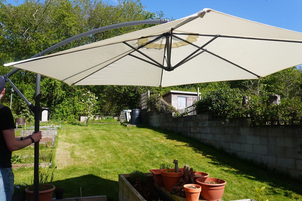 Image from: 9 best garden parasols for shade, style and sun protection