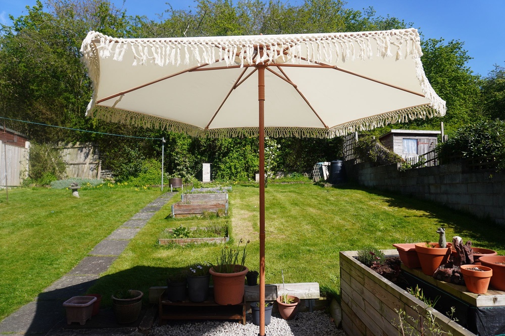 Image from: 9 best garden parasols for shade, style and sun protection