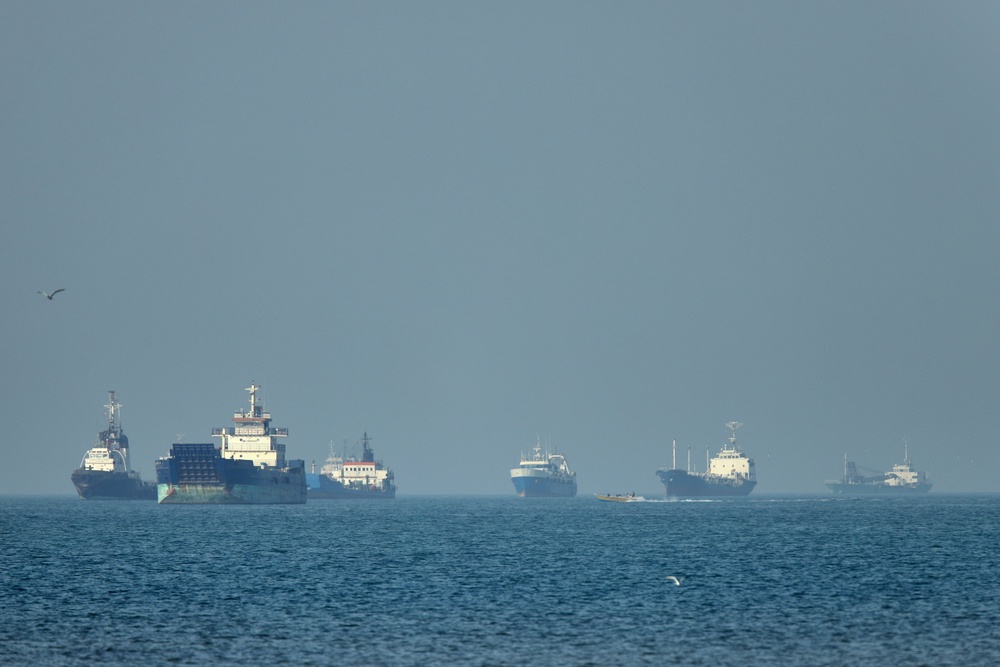 Iran has effectively shut the Strait of Hormuz since the country was attacked by the US and Israel on 28 February (AP)