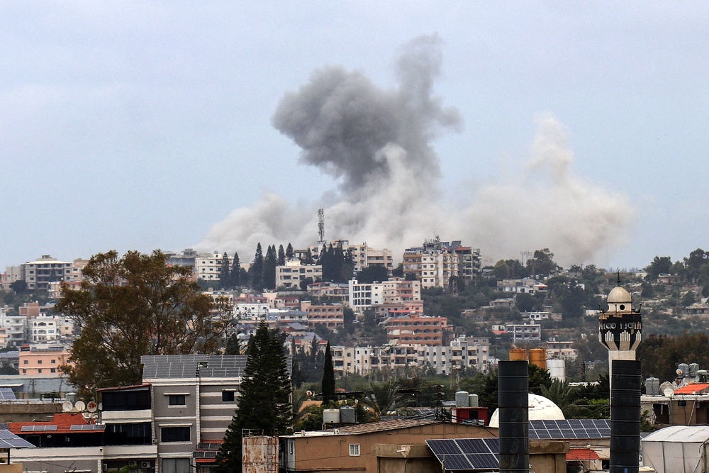 The strikes came as Lebanon and Israel remained locked into talks aimed at extending a ceasefire - which has failed to comprehensively halt attacks (AFP/Getty)