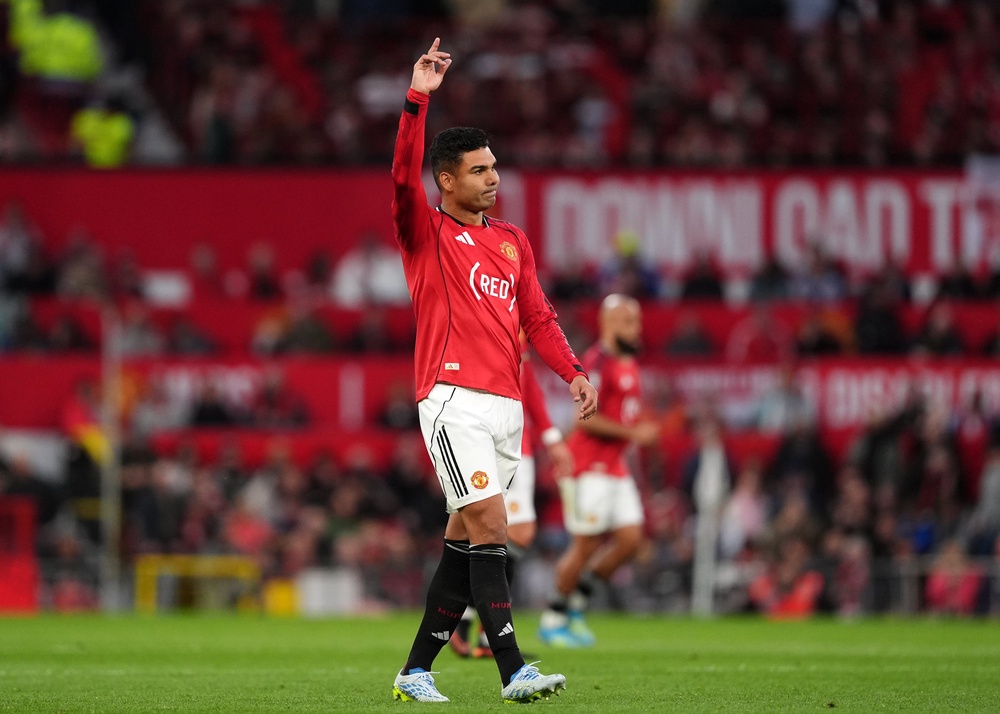 Casemiro will wave goodbye to Old Trafford this weekend (Martin Rickett/PA) (PA Wire)