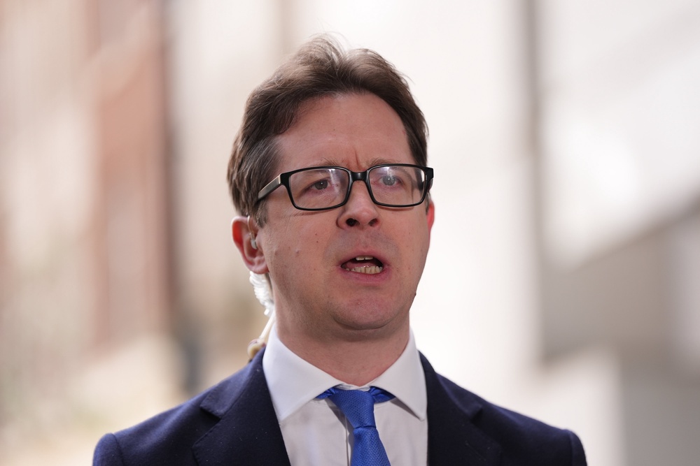 Shadow Cabinet Office minister Alex Burghart accused Labour of trying to withhold documents (Ben Whitley/PA) (PA Archive)