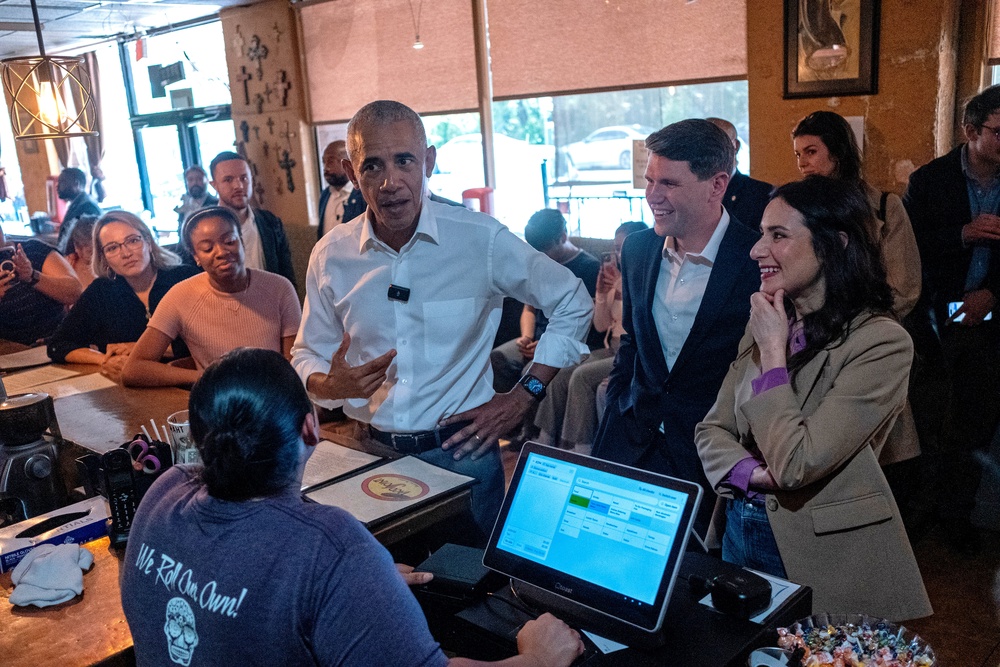 James Talarico campaigned alongside Barack Obama in May as Democrats see their first real chance of picking up a Texas Senate seat in decades (Getty)