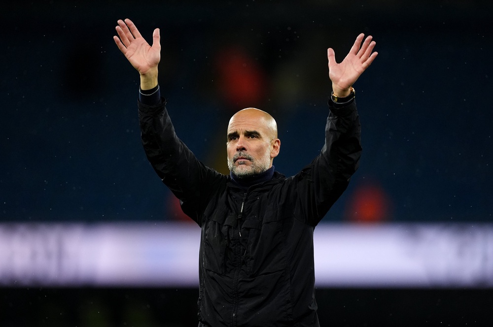 Speculation persists over Pep Guardiola’s future (Martin Rickett/PA). (PA Wire)