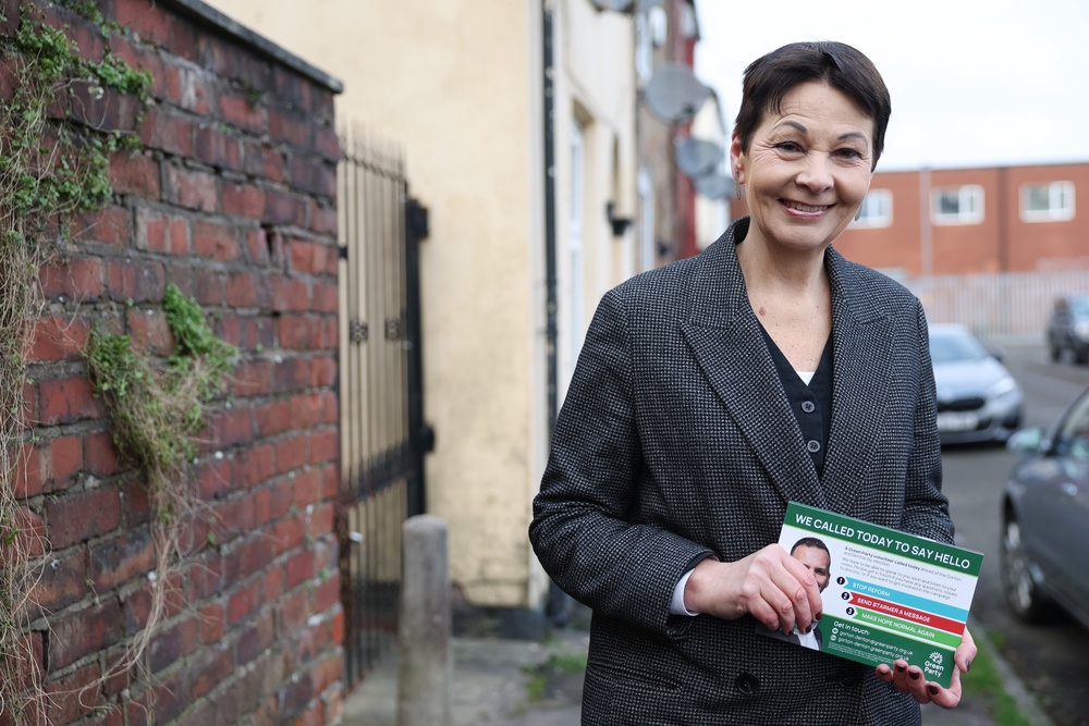 Former Green Party Leader Caroline Lucas (Getty)