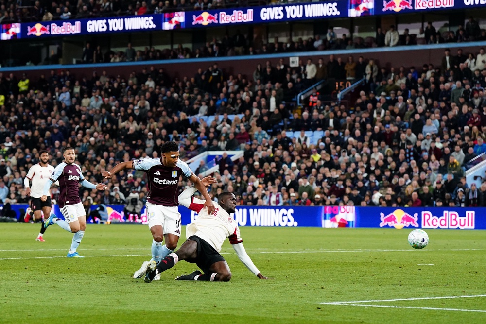 Ollie Watkins restores Villa’s lead after Dominik Szoboszlai’s ‘Gerrard moment’ (PA)