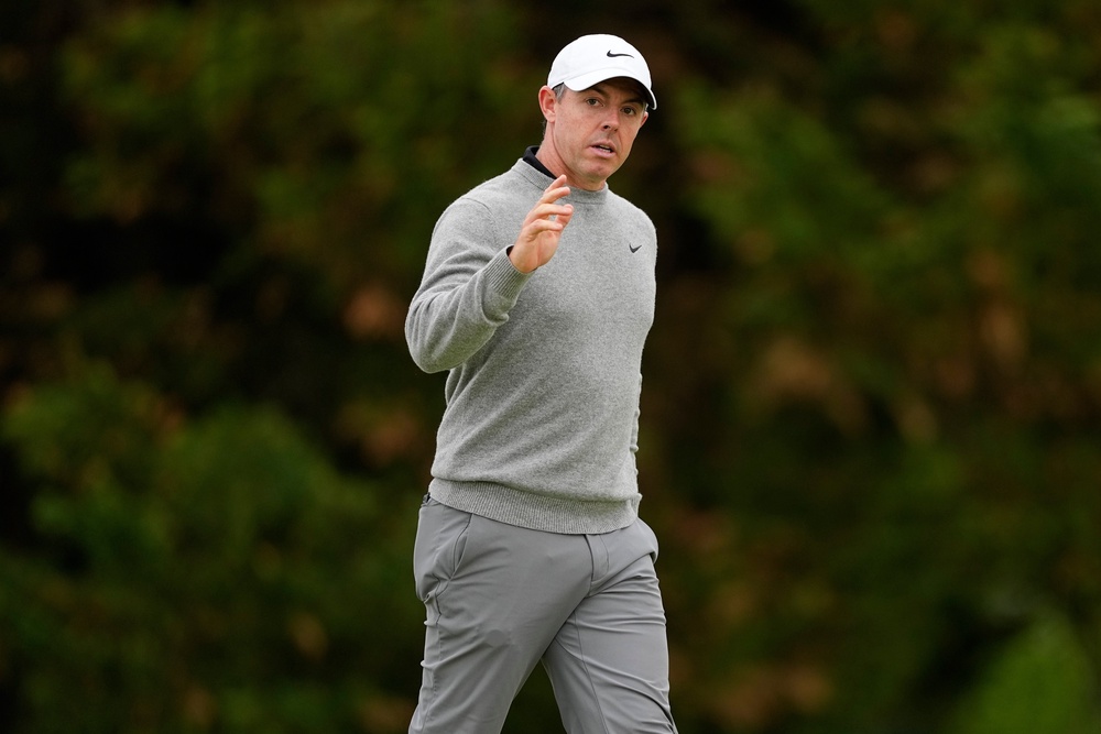 McIlroy fought back after a tough opening day (AP Photo/Carolyn Kaster) (AP)