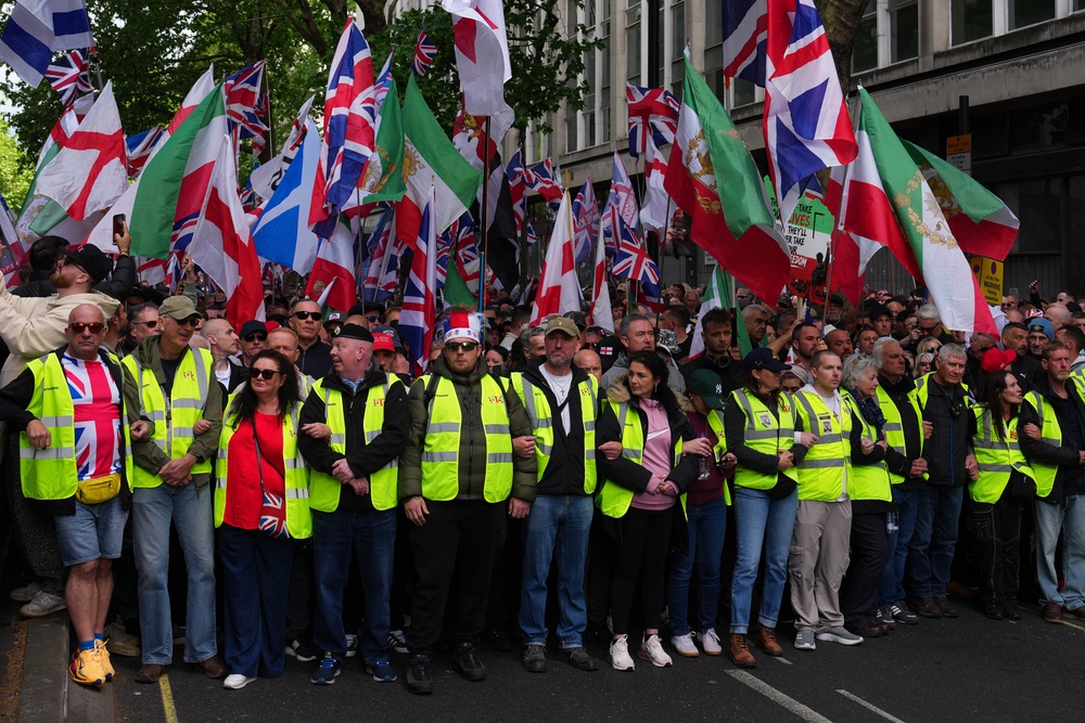 The ‘Unite the Kingdom’ rally (Getty)