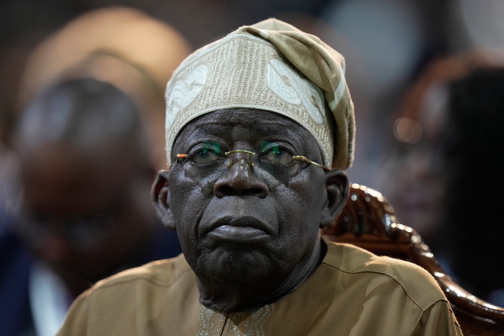 President of Nigeria Bola Ahmed Tinubu (AP)
