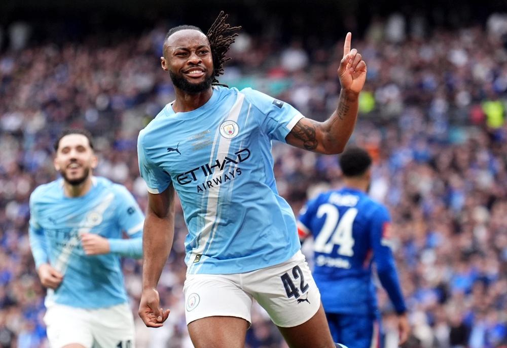 Antoine Semenyo scored the only goal at Wembley (Mike Egerton/PA) (PA Wire)