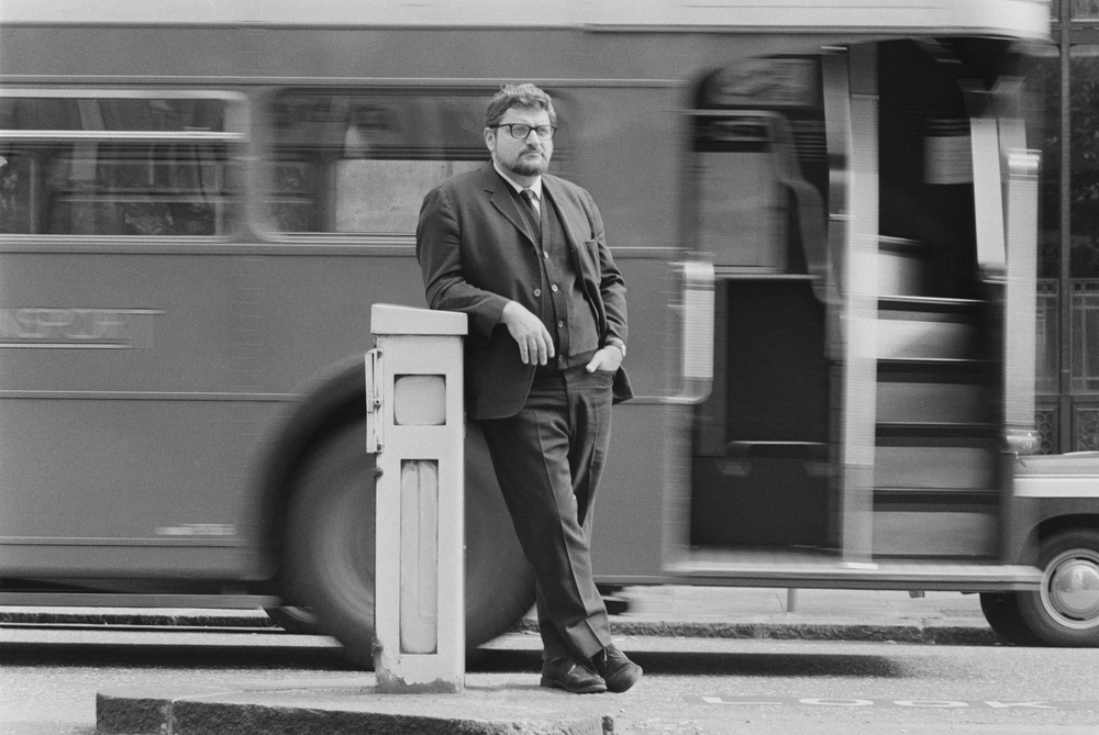 The playwright and screenwriter Paddy Chayefsky in London in 1968. Stallone described him as ‘a tiny guy, very brazen’ (Getty Images)