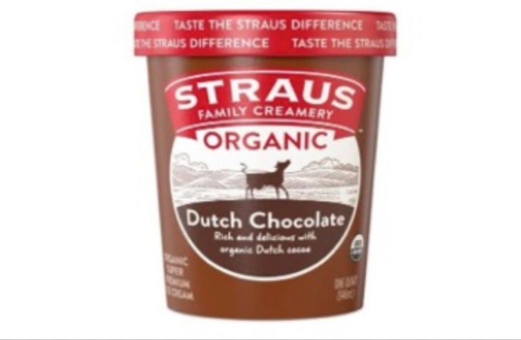 Consumers who bought any of the recalled ice cream are urged not to eat it and to throw it away (Straus Family Creamery /FDA)