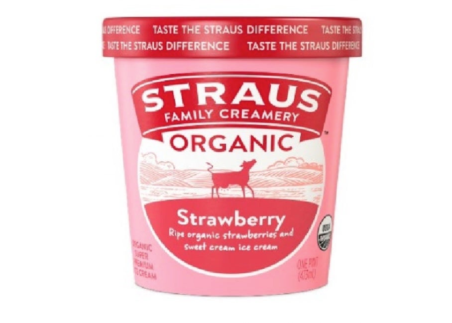 California-based Straus Family Creamery recalled select flavors of its organic ice cream Thursday (Straus Family Creamery/FDA)