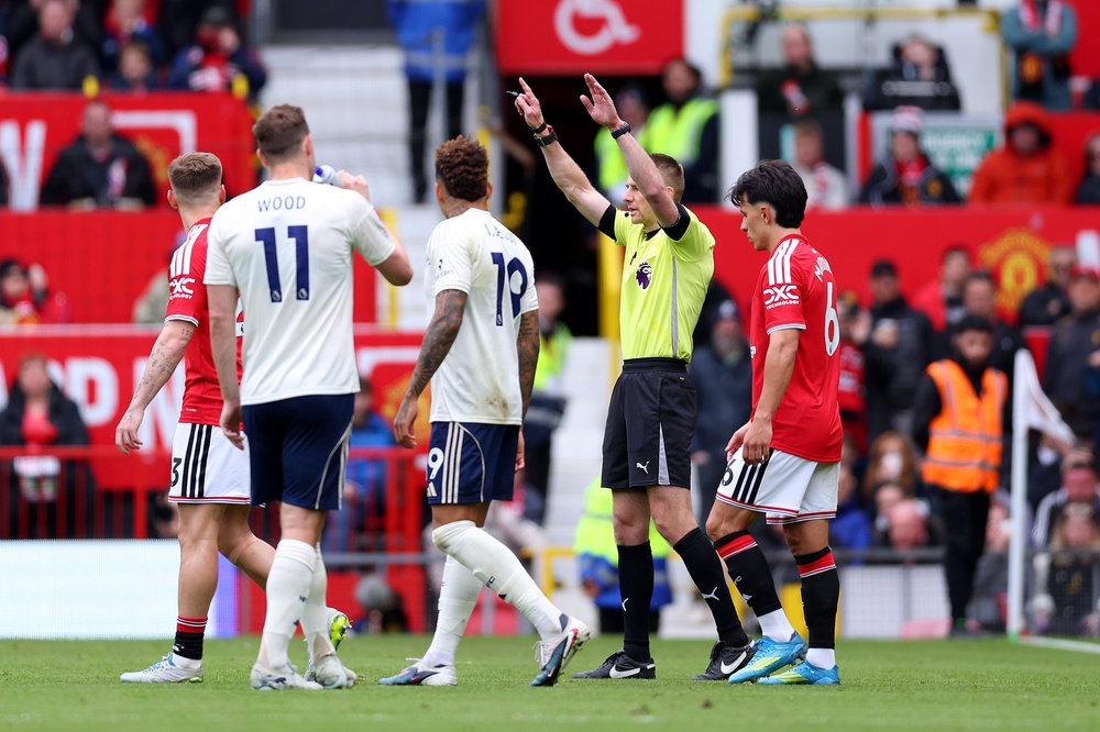 The goal was allowed to stand after a long VAR review (Getty)