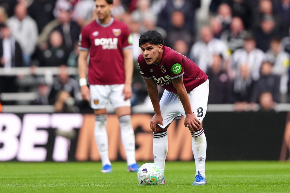Mateus Fernandes took responsibility for West Ham's defeat (PA)
