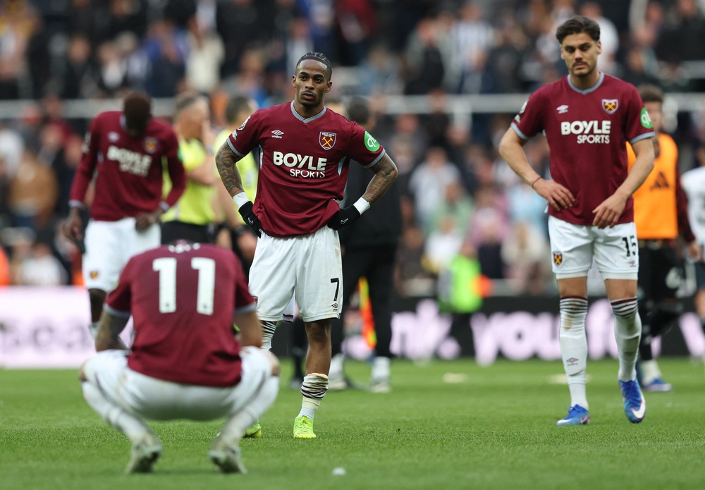 Image from: Newcastle vs West Ham LIVE: Fernandes admits Hammers lacked fight after being left on the brink of relegation
