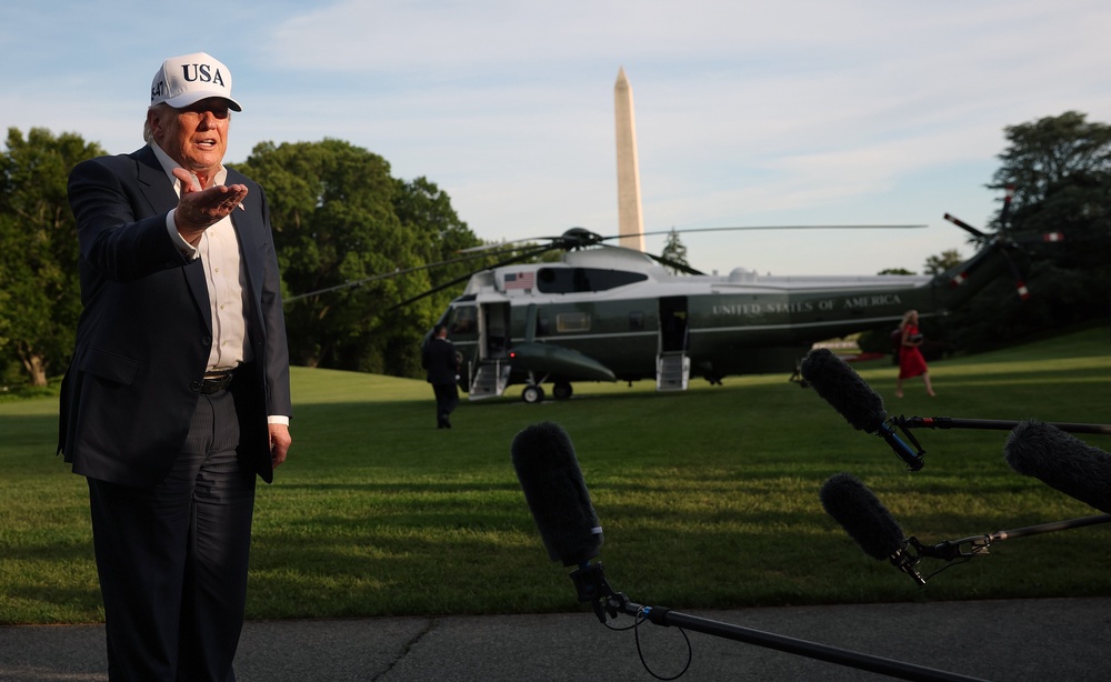 Donald Trump said China's President Xi agreed that Iran should not be allowed to have a nuclear weapon (Getty Images)