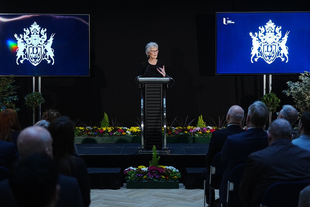 Catherine Connolly made her first visit to Northern Ireland after her inauguration as president (Brian Lawless/PA) (PA Wire)