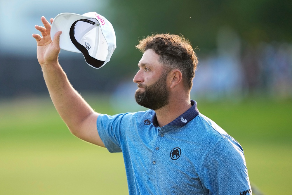 Jon Rahm finished tied for second (AP Photo/Matt Slocum) (AP)