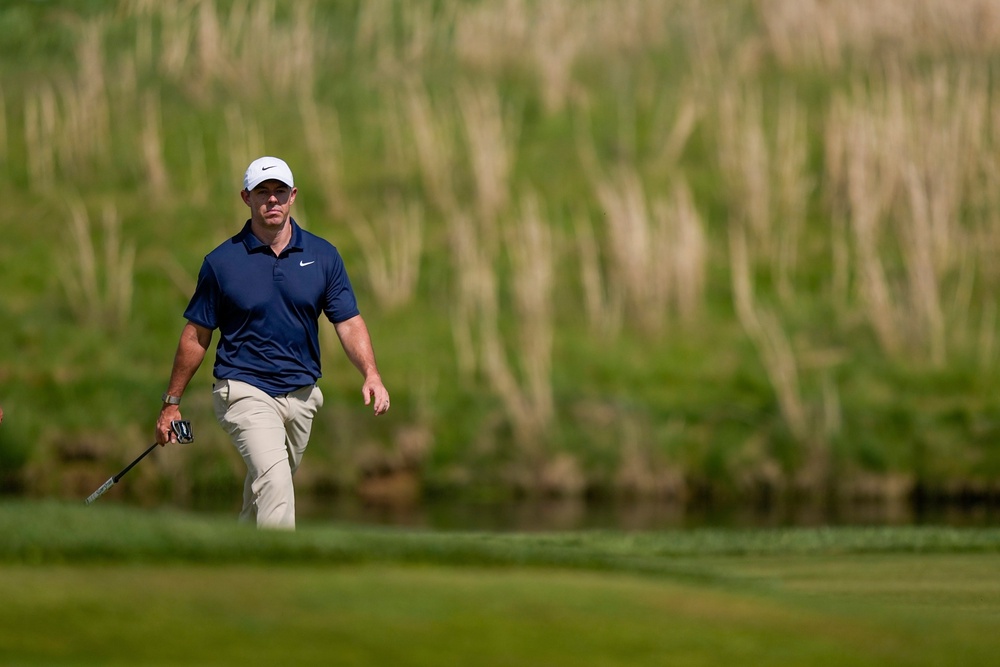 McIlroy admitted he was frustrated to not take advantage of some birdie opportunities (PA Wire)