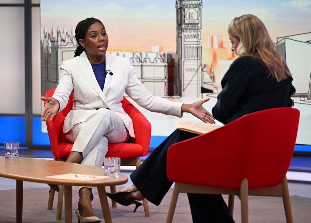 Kemi Badenoch has ruled out a Tory-Reform pact (Reuters)